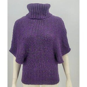 2B Bebe Women's  Purple Poncho Size Medium